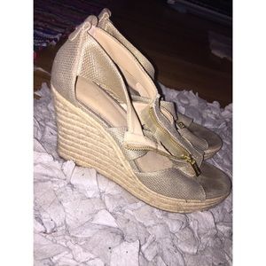 MICHEAL KORS OPEN WEDGES
